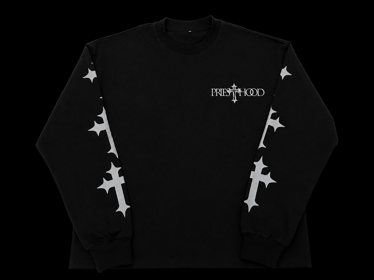 Dominion Core Black Long Sleeve Tee